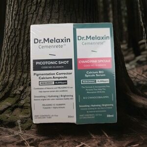 Cemenrete 2 Bottle Pack Cyano Pink Spicule Serum & Picotonic Shot 30ml Each